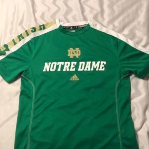 Norte Dame Adidas Clima-Lite Shirt